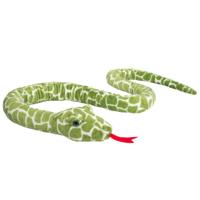 Pluchen slang 175 cm met TEDDY HERMANN-motief groen, bedrukt - thumbnail