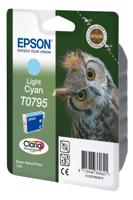 Epson Owl inktpatroon Light Cyan T0795 Claria Photographic Ink - thumbnail