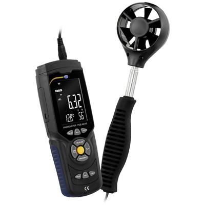 PCE Instruments Windmeter 0.3 tot 45 m/s Met temperatuurmeting PCE Instruments Windmeter 0.3 tot 45 m/s Met temperatuurmeting