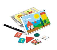 Educatief Spel Clementoni Briefcase Cijfers Vormen 27,5 x 23 x 5 cm - thumbnail