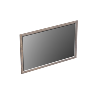 Spiegel Forzalaqua Gela 120x2x80 Cm Eiken Silver Grey - thumbnail