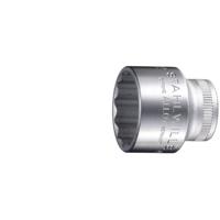 Stahlwille Dopsleutelbit | 3/8 inch 12-kant | sleutelwijdte 22 mm | lengte 35 mm | 1 stuk - 02010022 02010022 - thumbnail