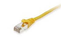 Equip 605564 RJ45 Netwerkkabel, patchkabel CAT 6 S/FTP 5.00 m Geel Vergulde steekcontacten 1 stuk(s) - thumbnail