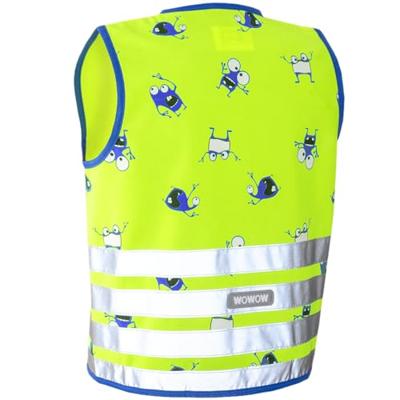 Wowow Reflectievest kids goyo jacket maat m geel