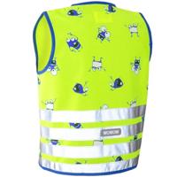 Wowow Reflectievest kids goyo jacket maat m geel - thumbnail