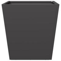 VidaXL Plantenbak 40x40x40 cm staal zwart - thumbnail