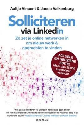 Solliciteren via LinkedIn - Jacco Valkenburg, Mw. A. Aaltje Vincent - Paperback (9789000377725)