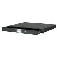 DAP 19 inch racklade met slot 1 HE - thumbnail