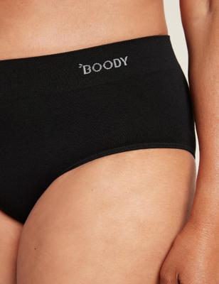 Boody Midi Heupslip Zwart L Boody Midi Heupslip Zwart L