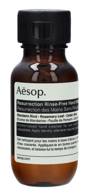 Aesop Resurrection Rinse-Free Hand Wash 50ml Vloeibare zeep Aesop Resurrection Rinse-Free Hand Wash 50ml Vloeibare zeep