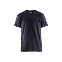 Blåkläder T-Shirt 3D 35311042 | Donker marineblauw | Maat 4XL - 7330509769775 - thumbnail