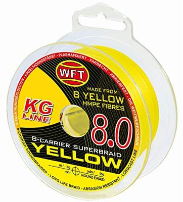 WFT Sligg 8 Chartreuse 150m 0,06 mm 5kg