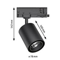 Paulmann Kratos 96578 LED-railspot ProRail3 25 W LED Zwart - thumbnail