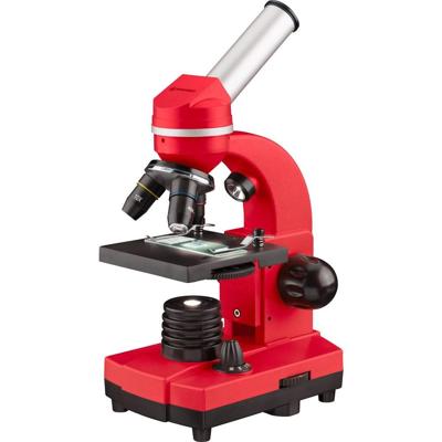 BRESSER JUNIOR Biolux SEL Studenten Microscoop (rood)
