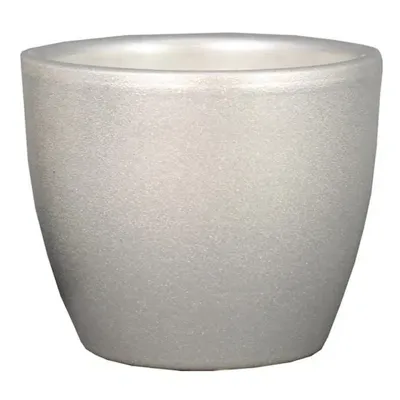 Floran pot boule d7.5xh6cm zilver