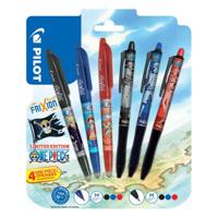 One Piece 6-pack Rollerball pen FriXion Ball & Ball+ Limited Sticker Edition LE 0.7 - thumbnail