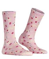 Burlington Floral Romance - Dames Sokken - Katoen - thumbnail