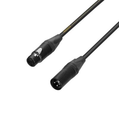 Adam Hall 5 Star MMF 0100 XLR microfoonkabel met Neutrik-pluggen 1m Adam Hall 5 Star MMF 0100 XLR microfoonkabel met Neutrik-pluggen 1m