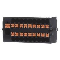 Phoenix Contact 3273388 Verdeelblok Zwart 8 stuk(s) - thumbnail