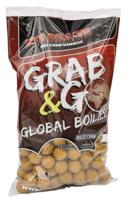 Starbaits Grab & Go Global Boilies 14mm 1Kg Sweet Corn - thumbnail