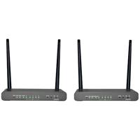 SpeaKa Professional SP-HDE-620 Draadloze HDMI-set 100 m 5 GHz 3840 x 2160 Pixel KVM-functie (Keyboard, Video, Mouse), Met loop-functie - thumbnail