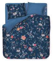Pip Studio Pip Studio Flower Festival Dekbedovertrek - Donkerblauw 260 x 200/220 cm - thumbnail