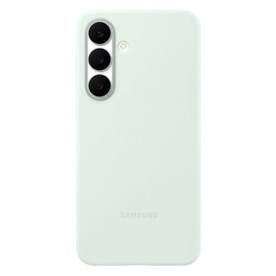 Samsung Silicone Case voor Galaxy S25 FE Telefoonhoesje Groen Samsung Silicone Case voor Galaxy S25 FE Telefoonhoesje Groen