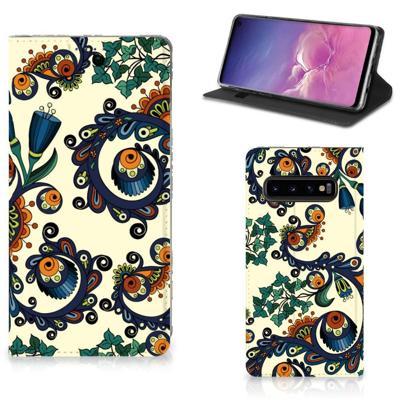 Telefoon Hoesje Samsung Galaxy S10 Barok Flower