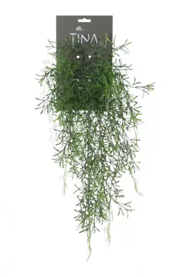 Kunsthangplant Springeri l56cm grn/wt heade Kunsthangplant Springeri l56cm grn/wt heade