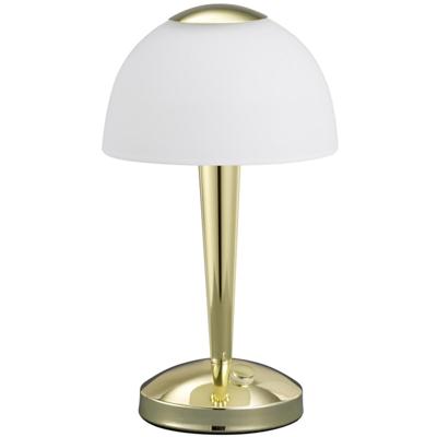 LED Tafellamp Mat Goud - 4W Warm Wit 3000K - Luxe Aluminium Design