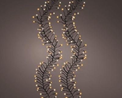 LED clusterverlichting warm wit / klassiek warm 1512 lampjes