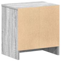 Nachtkastjes 2 st met lade 39x28x41 cm grijs sonoma eiken - thumbnail