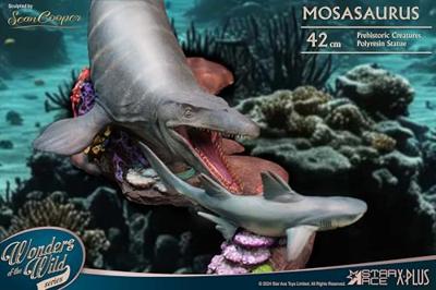 Wonders of the Wild Statue Mosasaurus (DX) 42 cm - thumbnail