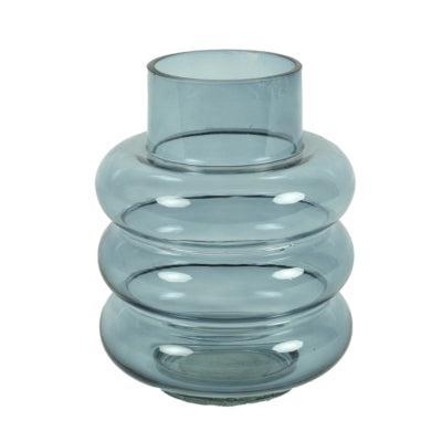 Countryfield vaas nikky s blauw 22 cm | 6 stuks