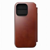 Nomad Modern Horween leather folio iPhone 16 Pro - Olde Dublin - thumbnail