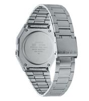 Casio A158WEA-1EF Horloge Retro Classic zilverkleurig-zwart - thumbnail