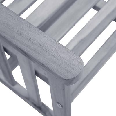 Tuinstoelen met tafeltje en kussens massief acaciahout - thumbnail