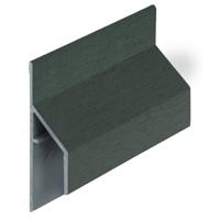 Keralit trim/kraal aansluitprofiel Donkergroen (2810) (gevelbekleding) - thumbnail