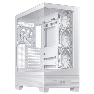 ASUS A31 Plus TG ARGB WHITE Midi Tower Wit - thumbnail