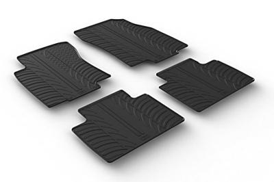 Rubbermatten passend voor Renault Koleos II 8/2016- (T-Design 4-delig + montageclips) GL0030