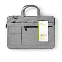 Nedis Notebook-Tas | 15-16 " | 8 Compartimenten | 30 x 285 x 410 mm | 1 stuks - NBBG15150GY NBBG15150GY - thumbnail