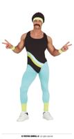 Foute 80's Gymnast Heren Kostuum - thumbnail
