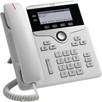 Cisco CP-7821-W-K9= VoIP-systeemtelefoon LC-display Wit - thumbnail