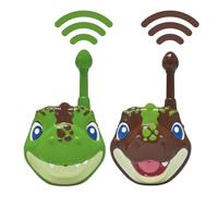 Walkie Talkie Lexibook Walkie talkie de dinosaurios en 3D de 500 m - thumbnail