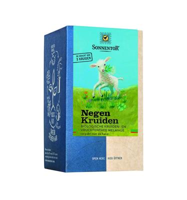 Negen kruiden & vruchten melange bio 18 Zakjes Negen kruiden & vruchten melange bio 18 Zakjes