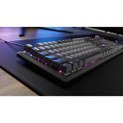 Mechanisch gamingtoetsenbord - CORSAIR - K70 CORE RGB - CORSAIR Rode lineaire schakelaars - Geluidsisolatie - Draaiwiel - Grijs Mechanisch gamingtoetsenbord - CORSAIR - K70 CORE RGB - CORSAIR Rode lineaire schakelaars - Geluidsisolatie - Draaiwiel - Grijs