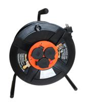 QwattPro Kabelhaspel 25mtr 3x1.5 bm-300 3-voudig - thumbnail