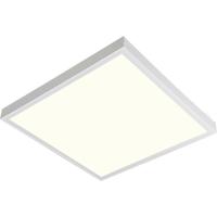 Slim LED Paneel 60x60 cm - 32W - Natuurlijk Wit 4200K - Dimbaar - Smart - thumbnail