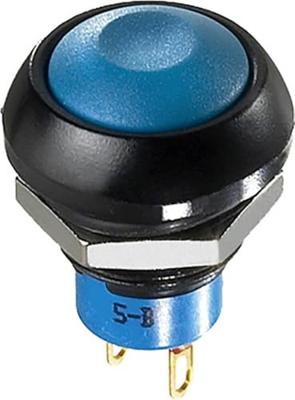 APEM IPR1SAD2 IP Series Drukschakelaar 12 V/DC 4 A 1x aan/uit Continu (Ø x h) 12 mm x 20 mm IP67 1 stuk(s)