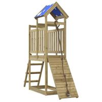 Speelhuis geïmpregneerd grenenhout - thumbnail